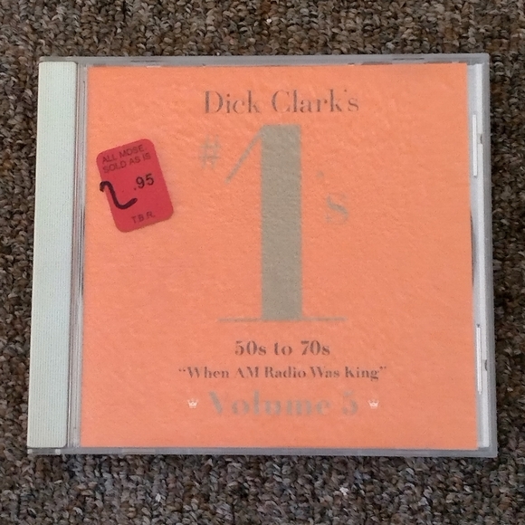 5 CD Lot Dick Clark's #1's 50s to 70s When AM Radio Was King 1,2,3,5,6 - Picture 11 of 14